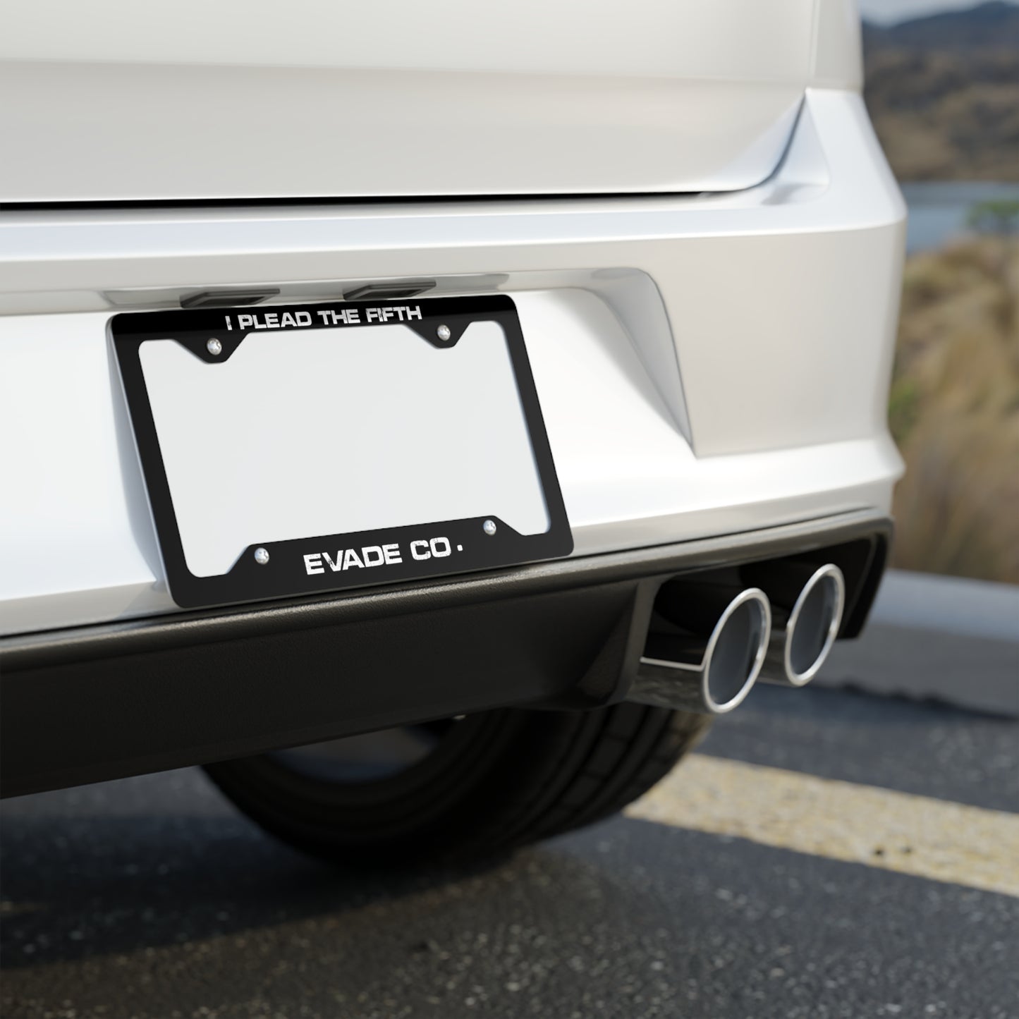 Metal License Plate Cover