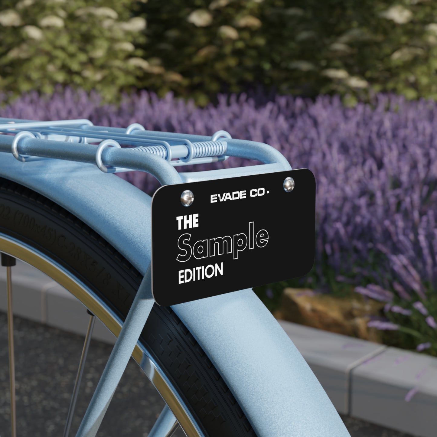 Custom Redbull Bike Plate
