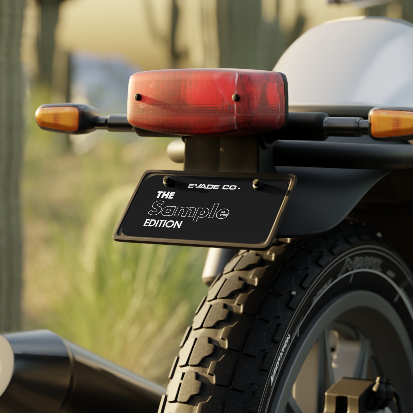 Custom Redbull Bike Plate