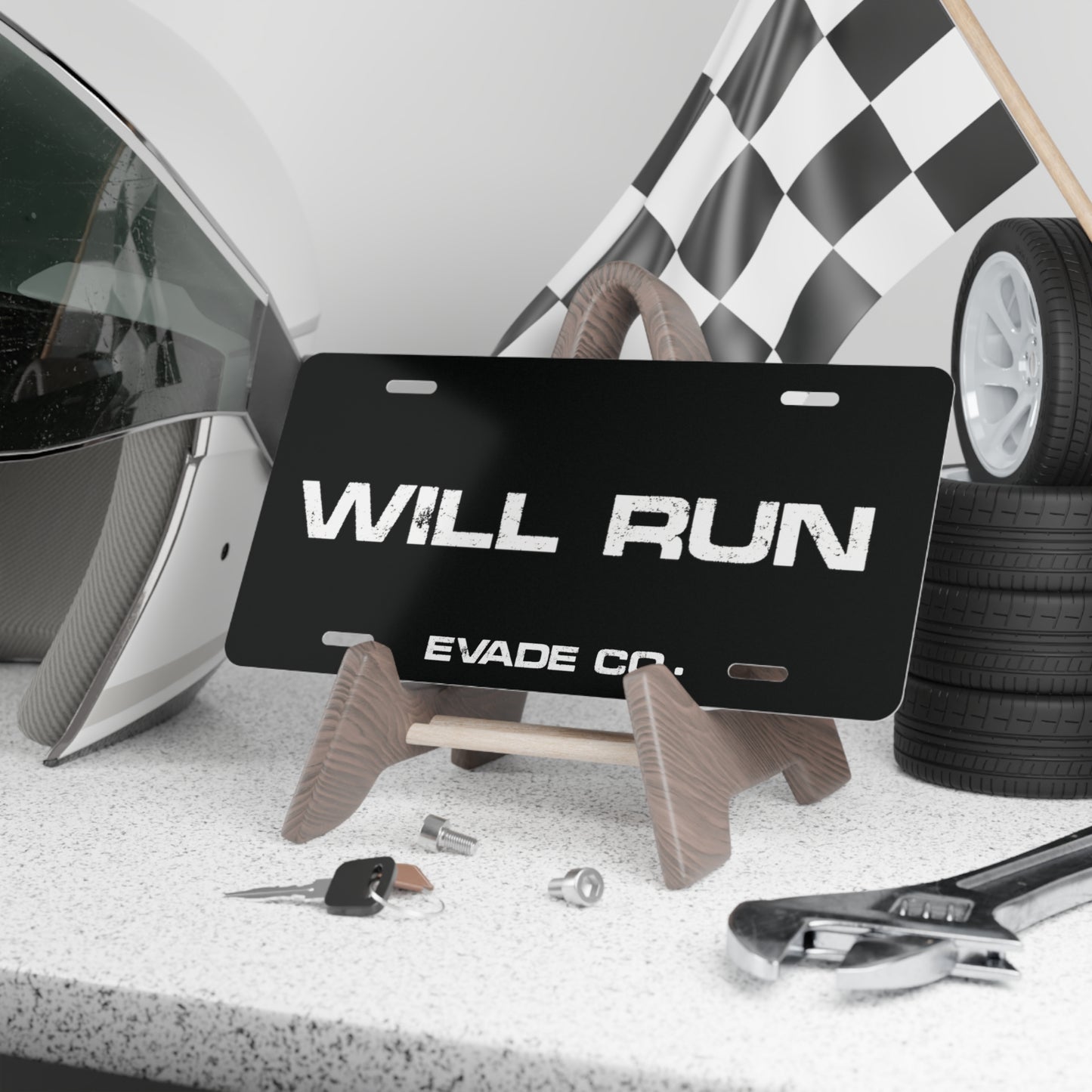 Will Run Plate