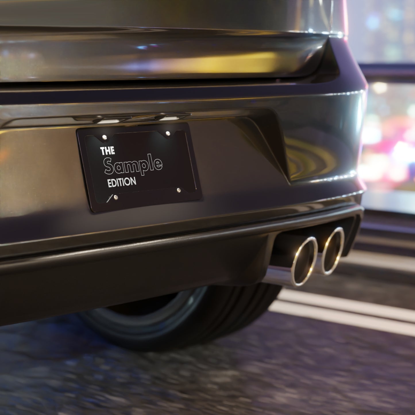 Custom Redbull Plate