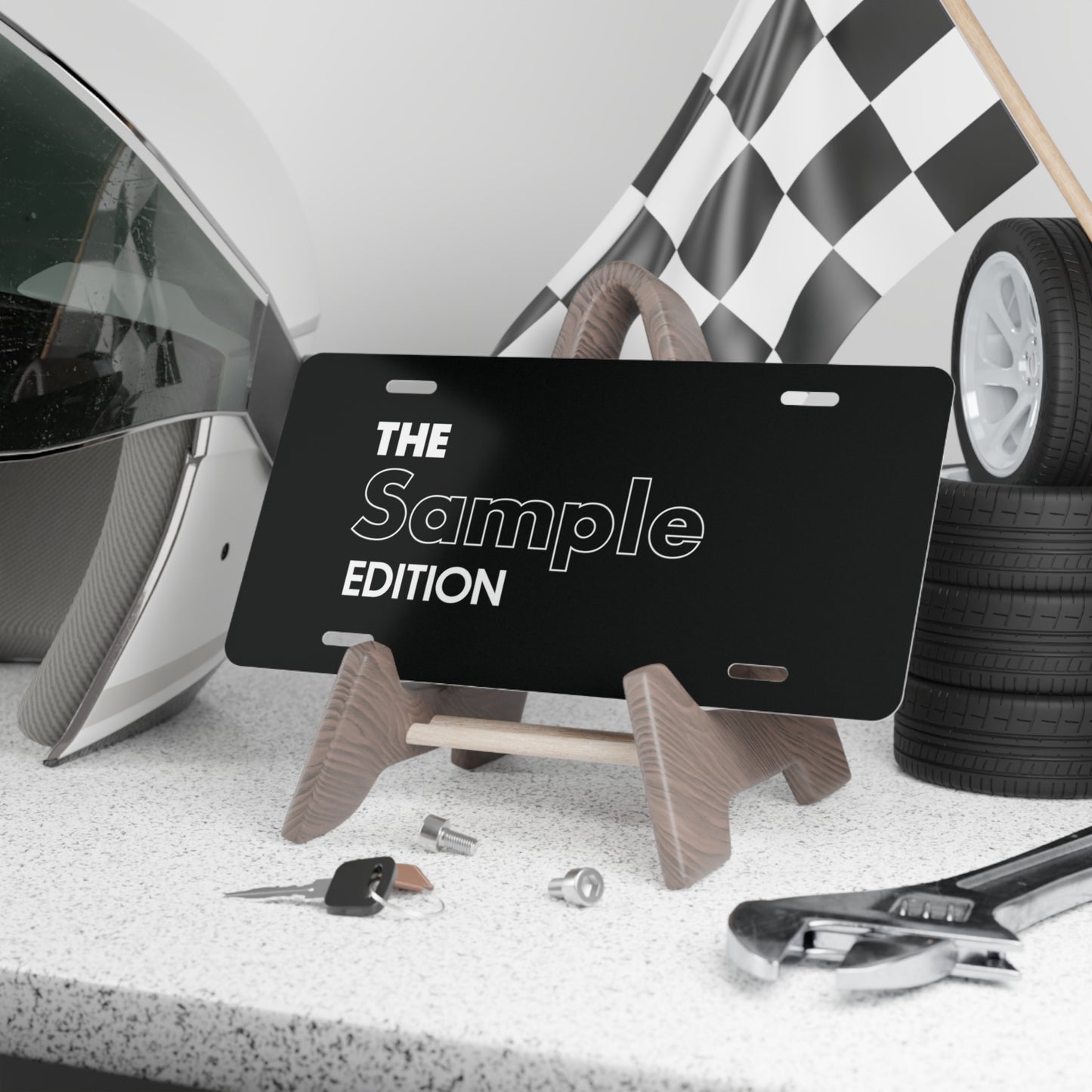 Custom Redbull Plate